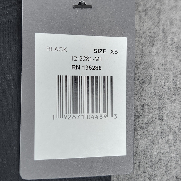 Lysse Crop Black Women Size XS 360° Smoothing Waistband Cotton Spandex NIB - Picture 4 of 15